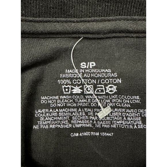 Philcos T-Shirt El Paso Skeleton Graphic Short Sleeves Black Women's US S NWOT - Picture 8 of 8